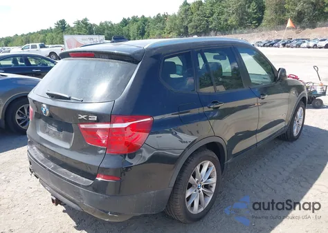 2013 BMW X3 xDrive28I из США, поврежденный, VIN 5UXWX9C58D0A11174